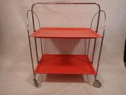 Dinett Servierwagen, 70 er - Jahre Barwagen, ca. B 69 cm x H 78 cm