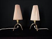 Tischleuchten Paar, Nachttischleuchten, ca. B 12 cm x H 30,5 cm