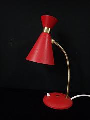 Tischleuchte, Schreibtischlampe, Nachttischlampe, ca. Ø 15 x H 45 cm