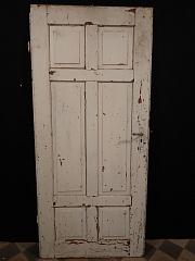 Zimmertür mit Kassettenfüllungen, DIN rechts, ca. B 87,5 x H 199 cm