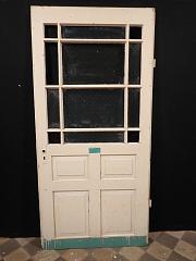 Zimmertür mit großem Glaseinsatz, DIN links, ca. B 93 x H 200 cm