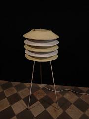 70er- Jahre Stehleuchte, B 35 cm x H 100 cm