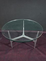 Couchtisch von Knut Hesterberg, Wohnzimmertisch, ca. B 69,5 cm x H 46 cm