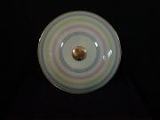 50er - Jahre Deckenleuchte, Teller Leuchte, Ufo leuchte, ca. B 40,7 cm x H 9 cm