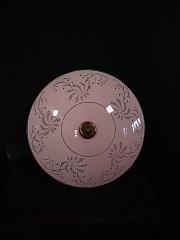 Deckenleuchte aus den 50er - Jahren, Ufo Leuchte, Teller Leuchte, ca. B 48 cm x H 20 cm