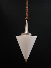Art Deco Kegelleuchte, Pendelleuchte, ca. B 23 cm x H 113,5 cm