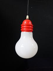 "Glühbirne" Hängeleuchte, Pendelleuchte, ca. B 18 cm x H 32 cm
