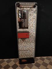 Garderobe aus den 70er-Jahren von Verralux, Mosaik Garderobe ca. B 60 cm x H 187 cm