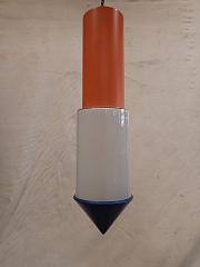 Hängeleuchte "Rakete", ca. B 13 cm x H 45 cm