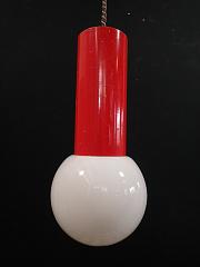 Hängeleuchte, orange, lila, rot, grün, weiß, ca. B 16 cm x H 35 cm