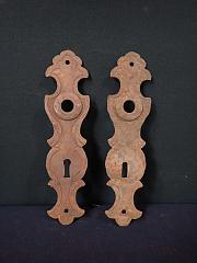 Schlüsselschild, Türschild, Schlossschild, ca. B 7 x L 27,5 cm