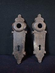 Türschild, Schlossschild, Schlüsselschild, ca. B 5,4 x L 17,3 cm