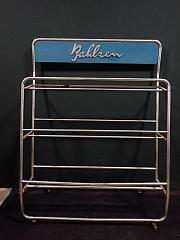 Bahlsen Werberegal, Schuh-Regal, ca. H 130,5 cm x B 100,5