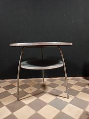 Couchtisch von Mauser, ca. Ø 80 cm, H 69 cm