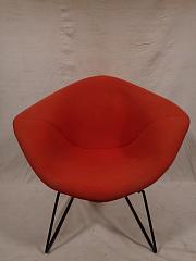 60er-Jahre Harry Bertoia "Diamond Chair", ca. B 86 cm x H 76,5 cm
