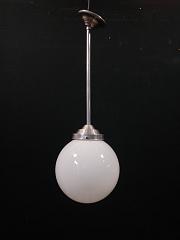 Kugelleuchte mit Pendel, ca. L 75 cm, Ø 25 cm
