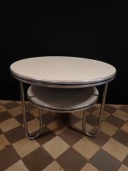 Bauhaus Stahlrohr Couchtisch aus den 30er-Jahren