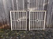 Fenstergitter aus Schmiedeeisen, ca. B 75,5 x H 100 cm