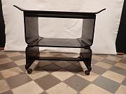 Beistelltisch auf Rollen, ca. B 71 x T 44 x H 60 cm