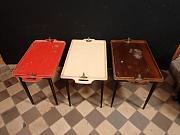 Klappbarer Beistelltisch, Klapptisch aus den 30er-Jahren