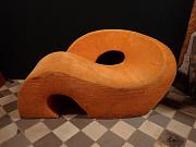 60er-Jahre Nani Prina Sess Lounge Sofa, ca. B 140 cm x H 72,5 cm x T 80 cm