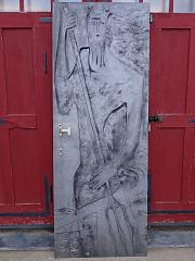 Außentür "Neptun" von Schäffenacker, DIN rechts, ca. B 86,5 x H 235 cm