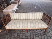 Biedermeier Sitzbank, Sofa ca. B 182 x H 80,5 x T 54 cm