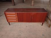 Teak Sidebord, Kommode, ca. B 165,5 cm x H 73,7 cm