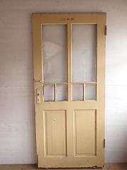 Wohnungseingangstür mit großem Glasanteil, DIN rechts, ca. B 100 x H 217 cm