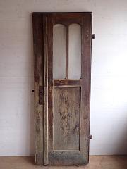 Haustür mit Glasausschnitten, DIN li, ca. B 72 x H 198,5 cm