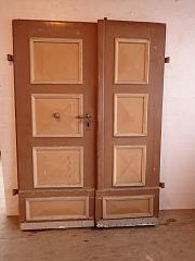 Zweiflügelige Haustür, DIN rechts, ca. B 131 x H 183 cm