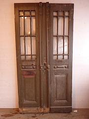 Haustür mit 1,5 Flügeln und Sprossenfenstern, DIN links, ca. B 116 x H 225 cm