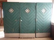 Dreiflügelige Tür, DIN rechts, ca. B 264,5 x H 198,5 cm