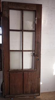 Balkontür, Terrassentür, Nebeneingangstür, DIN rechts, ca. B 89 x H 222 cm